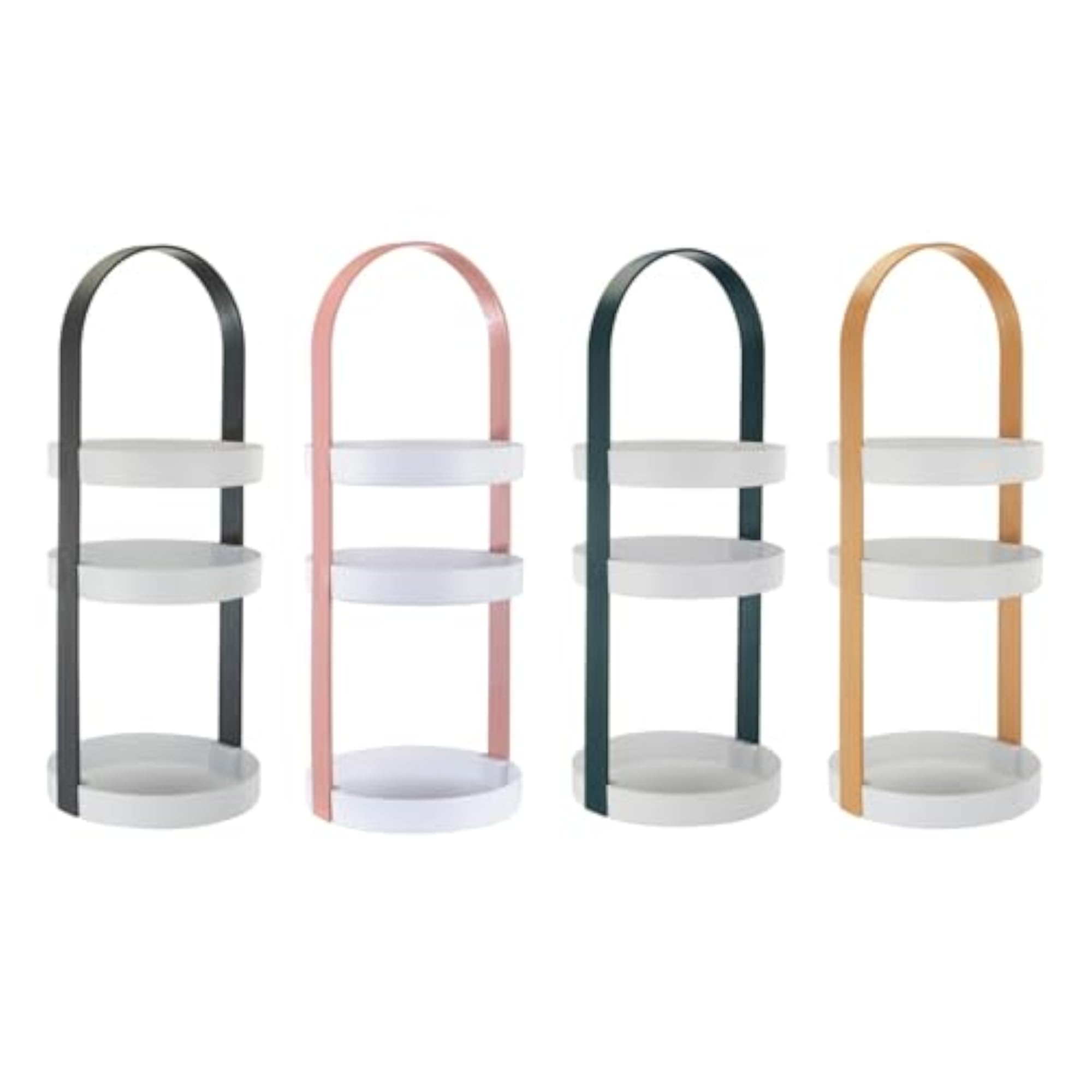 3 Layer Multiuse Corner Storage Shelf, Yellow