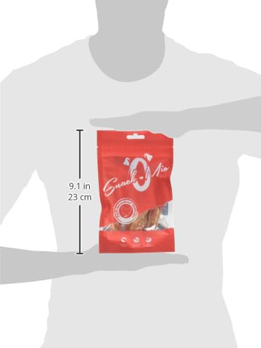 SnackOMio – Premium Hundesnack – zarte Hühnerbrust Filetstreifen, getreidefrei, 1er Pack (1 x 70g)