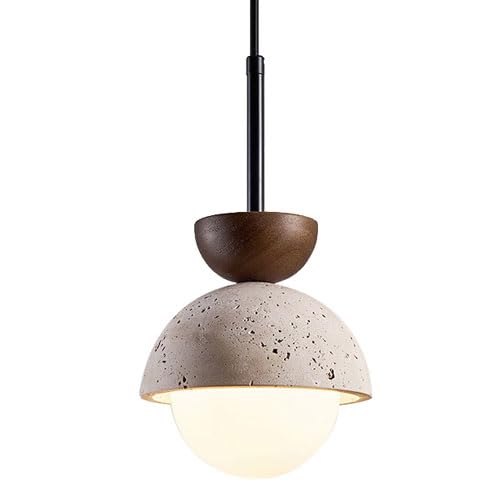 Lampe suspendue en marbre pour éclairer un balcon ou lit