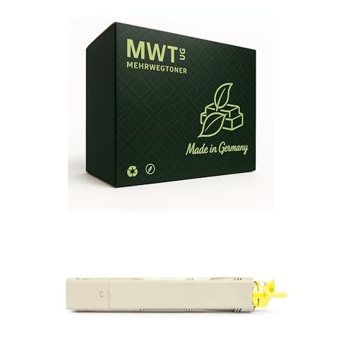 Toner Jaune compatible Oki C3450 haute précision remplace 43459329 Mehrwegtoner