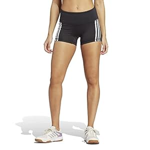 adidas Women’s 4 Inch 3-Stripes Shorts