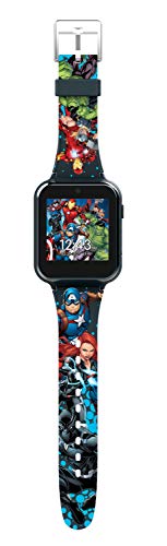 Accutime AVG4597AZ Kids Marvel Avengers Black Educational Touchscreen Smart Watch Toy For Girls, Boys thumb #3