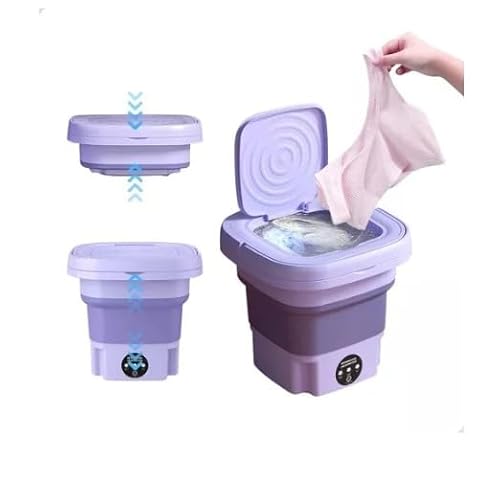 Mini Máquina De Lavar Portátil Dobrável, Máquina De Lavar De Viagem, Quartos, Faculdade, Pratica, Ro