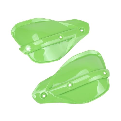 Protège-mains moto en plastique noir pour guidon de moto de cross et scooter - 1 paire
