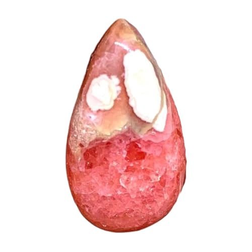 Cabochon rhodochrosite de qualité gemme naturelle 21x12x4mm pour bijou unique
