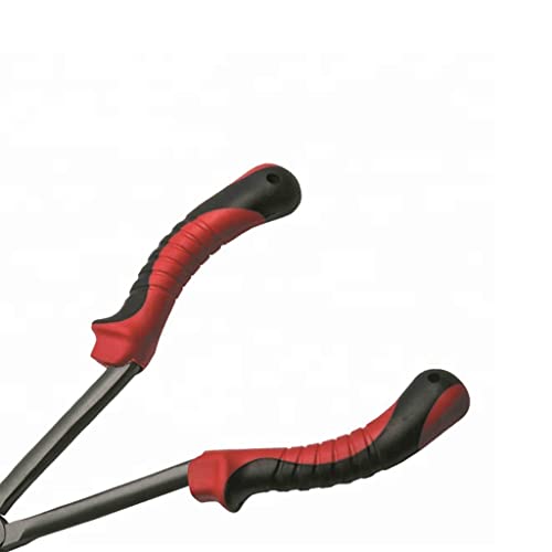 Crazy Shark Long Nose Fishing Pliers Hook Remover Tools 11 Inches (Red - Curved Needle Nose Pliers) #TOP1