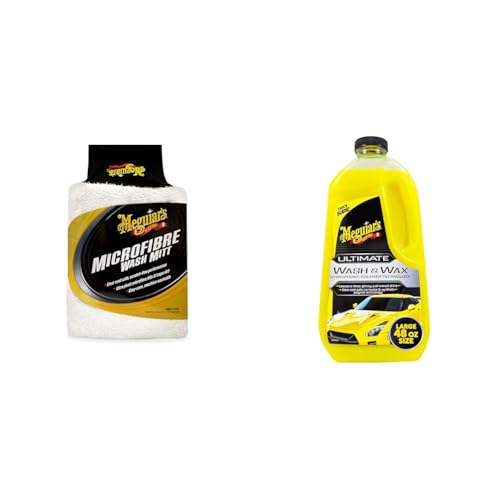 Lavage auto sans rayure grâce au gant microfibre Meguiar's