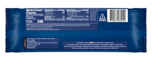 Image of Arnotts TimTam Extra Chocolaty Biscuits - The Iconic Australian Biscuit that Combines Crunchy Biscuit Layers With a Rich Chocolate 200gm (Imported)