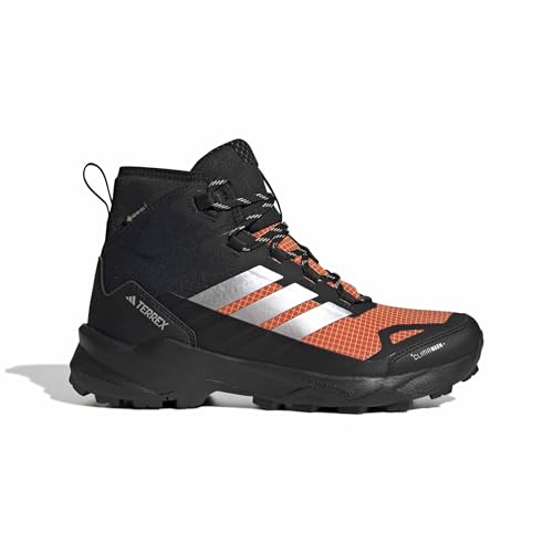 adidas Herren Terrex Skychaser AX5 Mid Gore-TEX Climawarm+ Hiking Shoes, core Black/Silver met./semi Impact orange, 40 2/3 EU – Ansicht 2