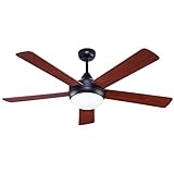 ventilador|techo|marron|cerezo|biruji