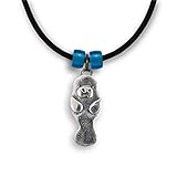 The Magic Zoo Pewter Manatee Necklace