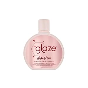 Glaze Super Shine Bond Shampoo – Tames Frizz, Builds Bonds & Adds Glass-Like Shine for Sleek, Smooth Hair – 190 ml