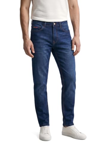 The Indian Garage Co Men Slim Fit Solid Mid-Rise Jeans