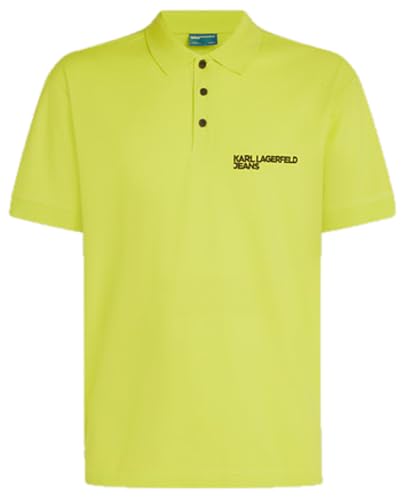 KARL LAGERFELD JEANS, Hombre, Denim Cónico, Pierna Cónica, Azul Oscuro Lavado, 2830