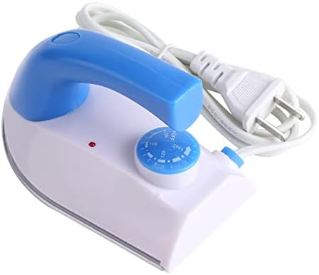 Mini Electric Steam Iron - Portable Handheld Clothes Iron With Temperature Control for Travel Use