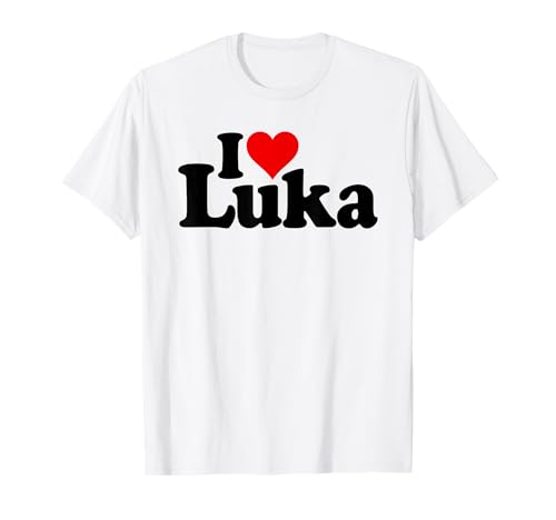Photo de LE NOM DE LUKA I LOVE HEART SUR UN T-SHIRT T-Shirt