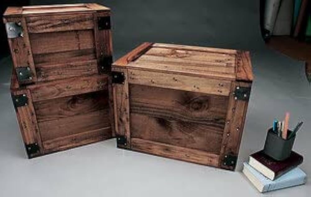 アメリカン　木箱 ケース レトロ 空き箱 飾り 店舗 インテリア　まとめ　業務用 アメリカン 木箱 ケース レトロ 空き箱 飾り 店舗 インテリア