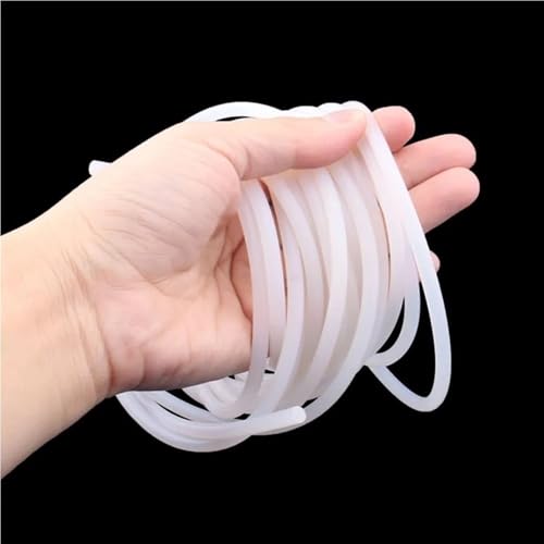 Cordon en silicone 12.5mm joint torique blanc résistant à l'eau