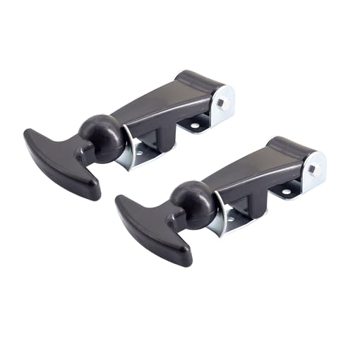 Simoni Racing BH6 Kit 2 Ganci Cofano universali - Ganci in Gomma con Chiusura a T con Staffe