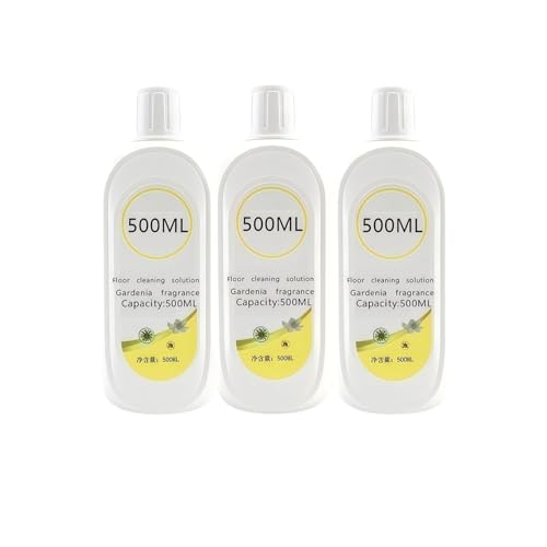 500ml ガーデニアエキス床洗浄液 | Tineco 3.0/2.0/1.0 シリーズ対応 | ハードウッドとロボット掃除機用 PH 中性植物ベース処方 (SGS 認定)(3pcs)