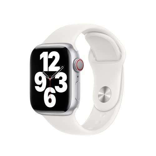 Image of Apple Watch Band - Sport Band (41mm) - White - S /M