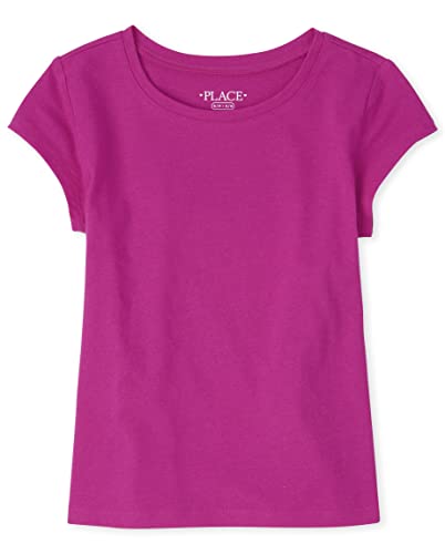 Image of The Children's Place Girls Basic Short Sleeve Layering Tee