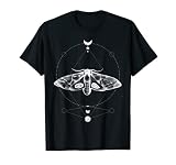 Mondphasen Motte - Mondphase Witchcraft Okkult T-Shirt