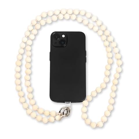 Collier de téléphone portable avec perles Cover