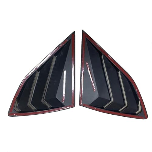 Persianas laterales traseras con ala de alerón para Hyundai Tucson 2016-2020, plástico ABS 5