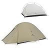 Naturehike Cloud up 2 Person Silicone Waterproof Tent Lightweight Ultralight Backpacking Tents with Footprint for Camping Hiking Backpacking