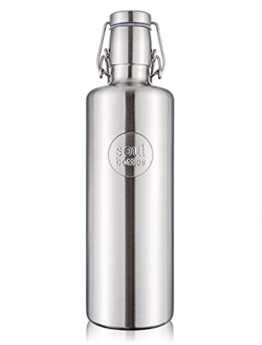 soulbottles steel light • silber • 1,2 l • einwandige...