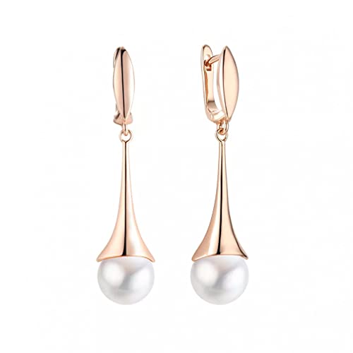 Boucle d'oreille en laiton boule femmes bijoux de mariage tendance