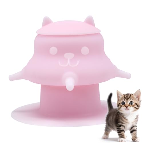 MAKOL Puppy Feeder for Nursing Mothers Touch Feeder Nipples for Kittens Premium Silicone Nursing Station 4 Nipples 230ml Capacity