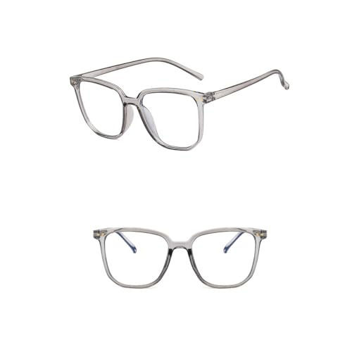 Image of 4pack Blue Light Blocking Glasses,Fashion Glasses for Non Prescription Glasses Clear Lens Eyeglasses (4pack Black+blackclear+clear+gray)