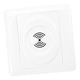 GALPADA Interrupteur Mural à Commande Vocale avec Capteur Sonore et Lumineux Interrupteur Intelligent pour Lampe de Couloir Détection Automatique pour LED et Ampoules Incandescentes