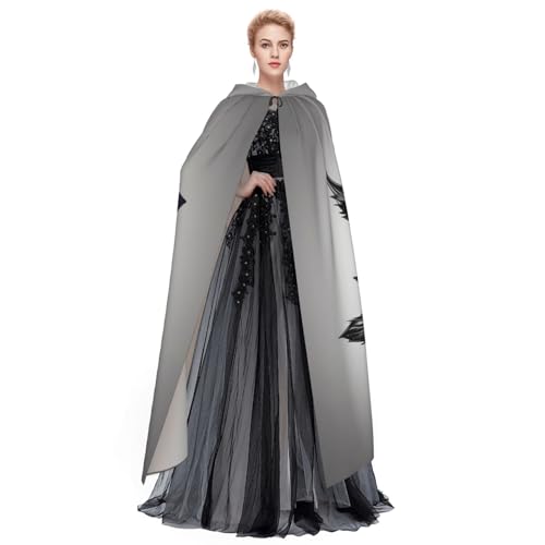Cape imprimé rose violet et tête de mort style chevalier magicien - 4