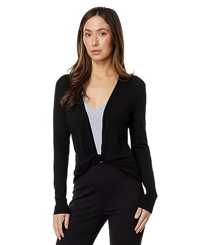 NIC+ZOE Women's All Year 4-Way Cardigan, Black Onyx