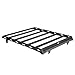 Hooke Road TJ Roof Rack Aluminum Cross Bars Cargo Basket for Jeep Wrangler TJ Hardtop 1997 1998 1999 2000 2001 2002 2003 2004 2005 2006 (Exclude Unlimited)