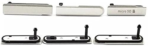 Goliton 1PCS Micro SIM porta USB ricarica copertura antipolvere Plug per Sony Xperia mini Compact Goliton 1PCS Micro SIM porta USB ricarica copertura antipolvere Plug per Sony Xperia mini Compact