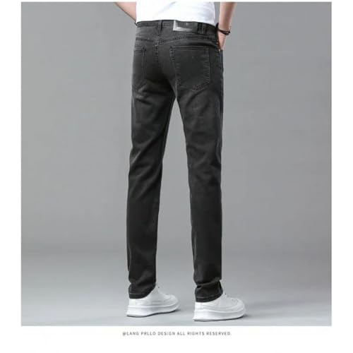 Men's Jeans Three-Dimensional Printed All-Matching Business Casual Slim-Fitting Trousers2