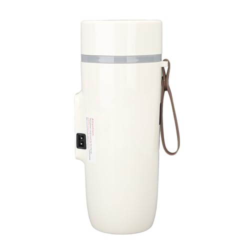 Tetera eléctrica de viaje portátil 350ml beige miniatura 4