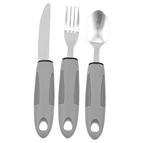 EXAOMBLE 1セットポータブル防抖式適応食器 高齢者向け