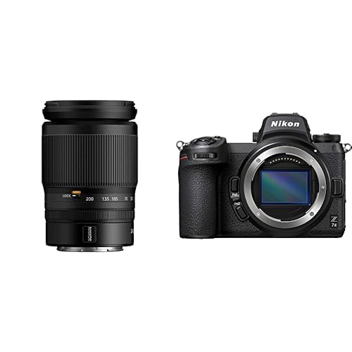 Image of Nikon Z 7II FX-Format Mirrorless Camera Body Black with NIKON NIKKOR Z 24-200mm f /4-6.3 Compact Telephoto Zoom Lens for Nikon Z Mirrorless Cameras