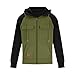 RTRDE Mens Fall Jackets Warm, Casual Hoodies with Pockets Full Zip Long Sleeve Sweatshirt Sports Hooded Jacket Men Casual Fashion Lightweight Jacket Zipper Chaqueta (3XL, Army Green)
