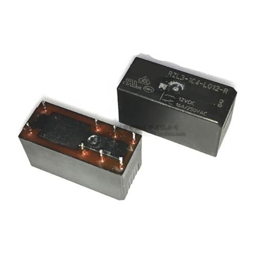 Relais 12V RZL3-1C4-L012-R de 16A avec 8 broches pour circuits imprimés - Lot de 20 pièces