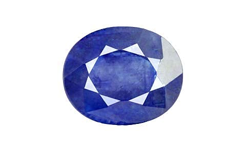 Saphir bleu de 3,50 carats Pierre de Neelam pour création de bijou