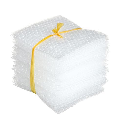 HOODANCOS 100pcs Thick Mailers Large Bubbles Shockproof Foam Bag Packing Wrap for Packing