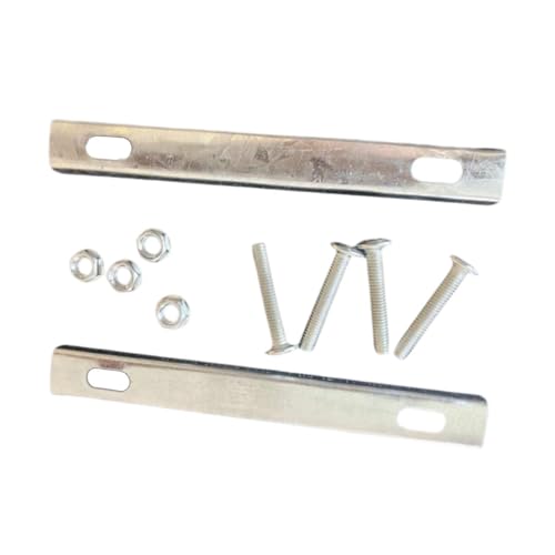wisoolkic Kits de fixation pour panier arrière de vélo en fer, joints fixes pour vélo route et VTT, 2 joints fixes, 2