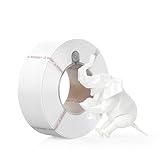 Bambu Lab 純正フィラメント, 1.75mm PLA 線径精度 +/- 0.03 mm, RFID付きで煩雑設定不要, 絡み軽減, スプール無し, 1kg ジェードホワイト