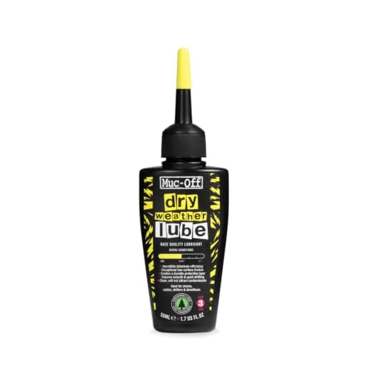 Muc-Off Dry Chain Lube, Wax-Based Bike Chain Oil - 50ml